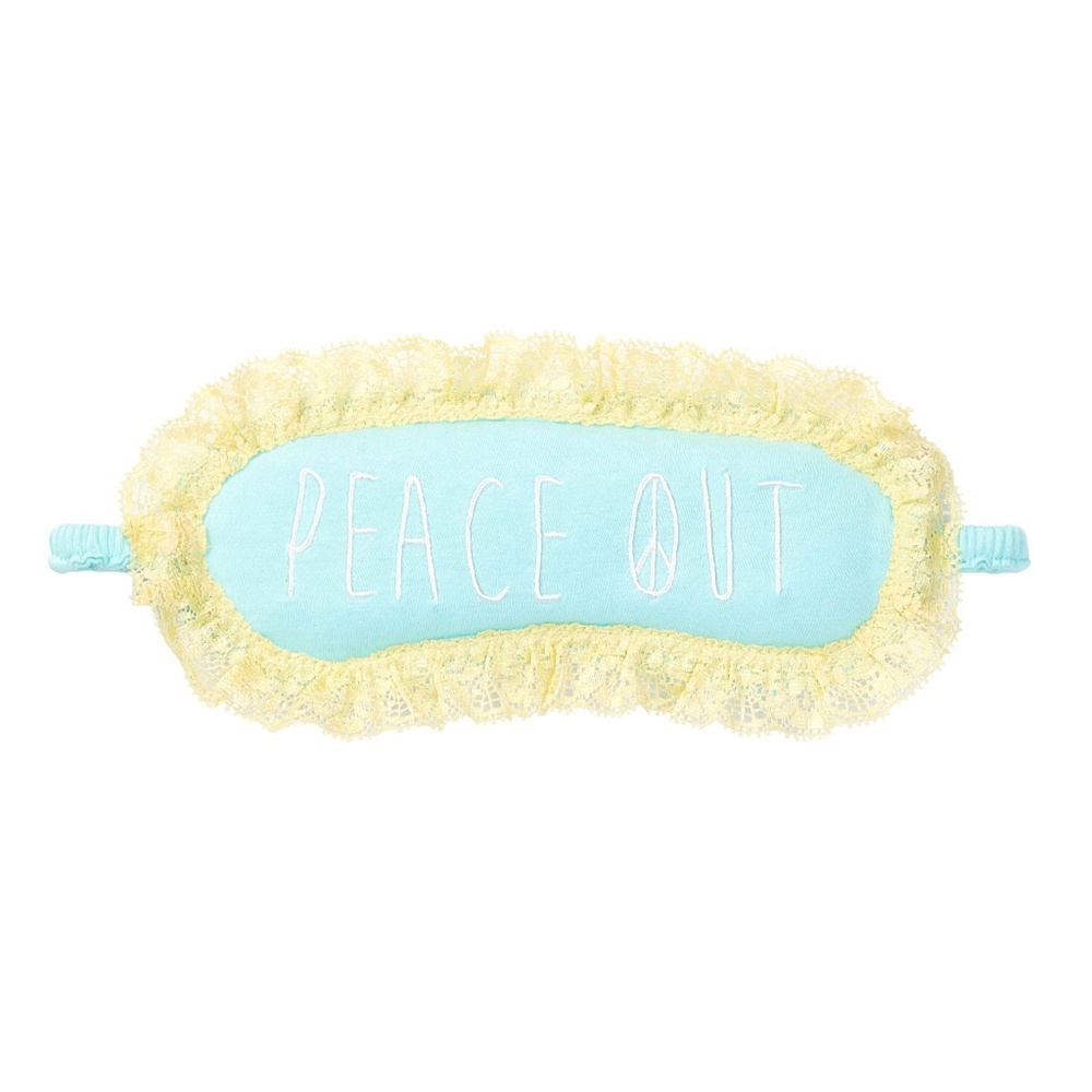 P.J. SALVAGE PEACE OUT Sleep Mask Eye-mask